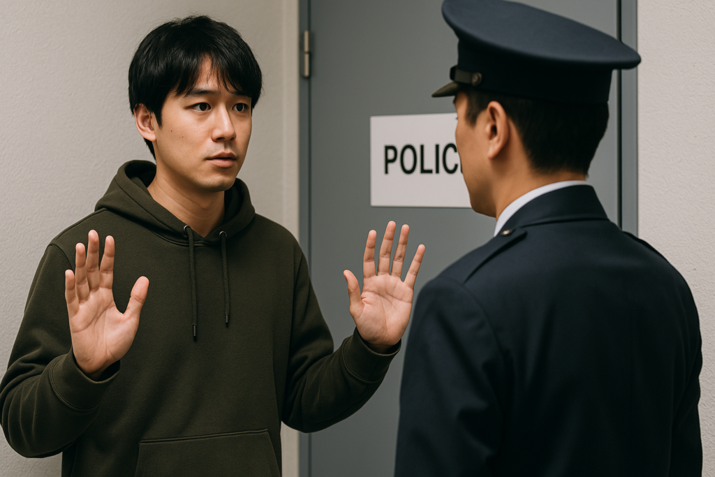 闇バイト_自首