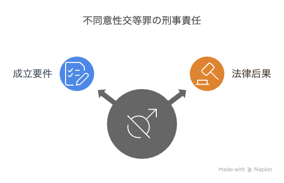 不同意性交等罪の刑事責任